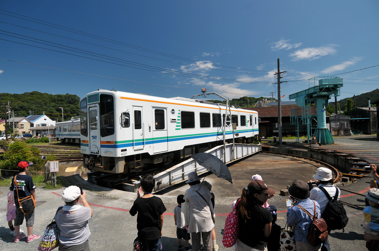 天竜浜名湖鉄道、天竜二俣駅の転車台1