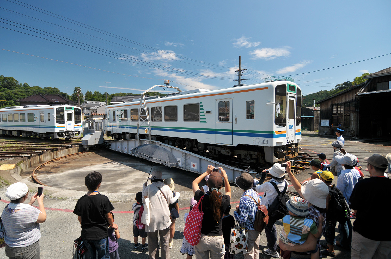 天竜浜名湖鉄道、天竜二俣駅の転車台2