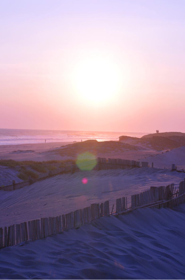 ロケ地は浜松。中田島砂丘の夕陽・サンセットの写真02